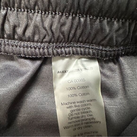 T Alexander Wang Black Satin Jogger Style Pant Sz Small - Picture 13 of 16